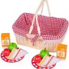 Picnic Basket with Food